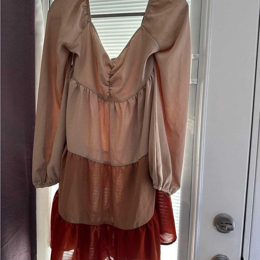 Maternity fall dress